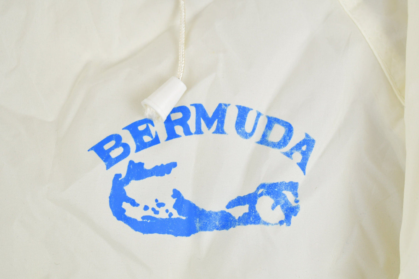 Vintage 1970s Capital Bermuda Souvenir Windbreaker Jacket Men's Small from propervintagecanada