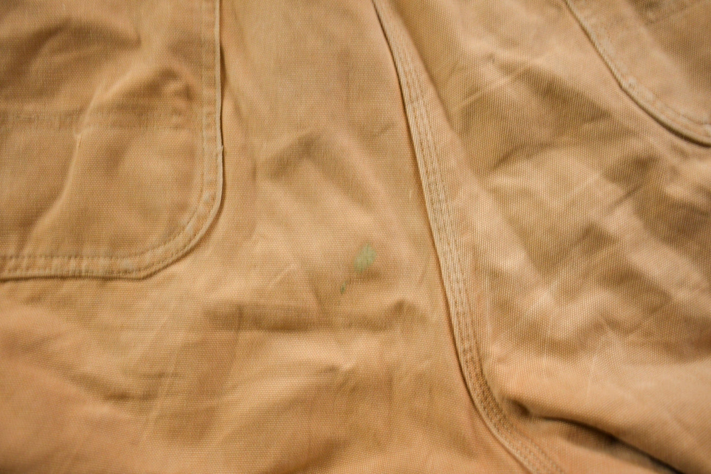 Vintage 1970s Carhartt Double Knee Canvas Overalls Men's Medium from propervintagecanada
