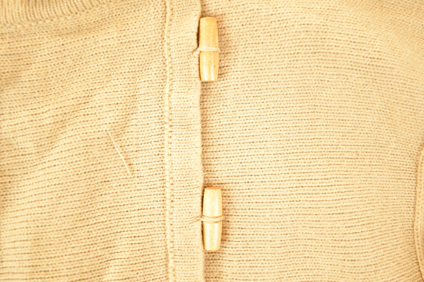 Vintage 1970s CariKnits Toggle Button Aztec Crewneck Sweater Women's S from propervintagecanada