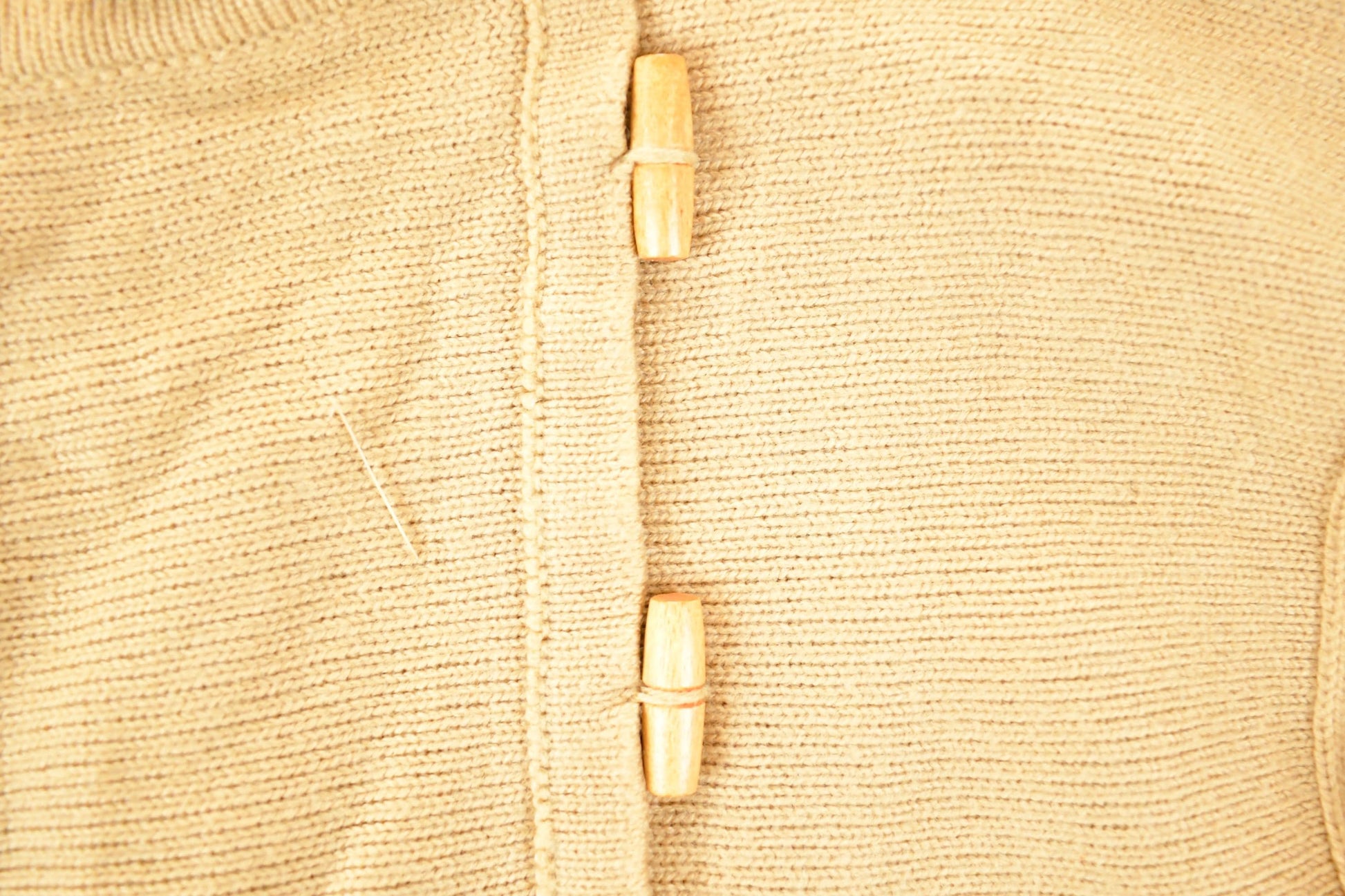 Vintage 1970s CariKnits Toggle Button Aztec Crewneck Sweater Women's S from propervintagecanada