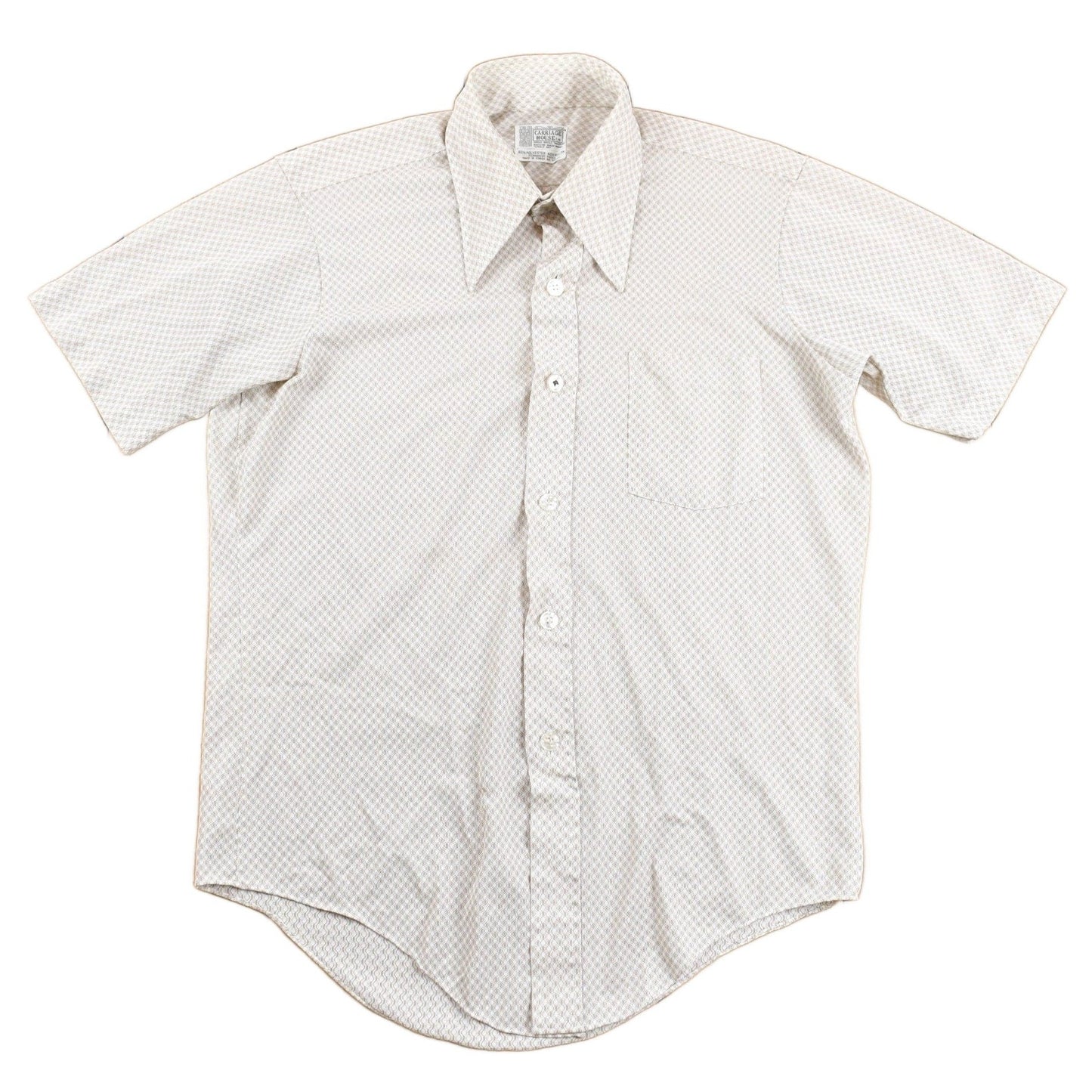 Vintage 1970s Carriage House Single Needle Button Up Shirt Men's Medium from propervintagecanada
