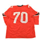 Vintage 1970s Champion East #70 Football Jersey Men's XL from propervintagecanada