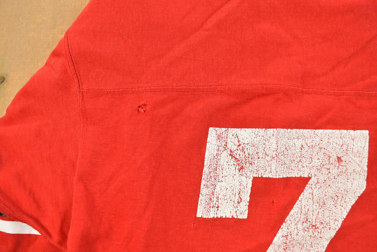 Vintage 1970s Champion East #70 Football Jersey Men's XL from propervintagecanada