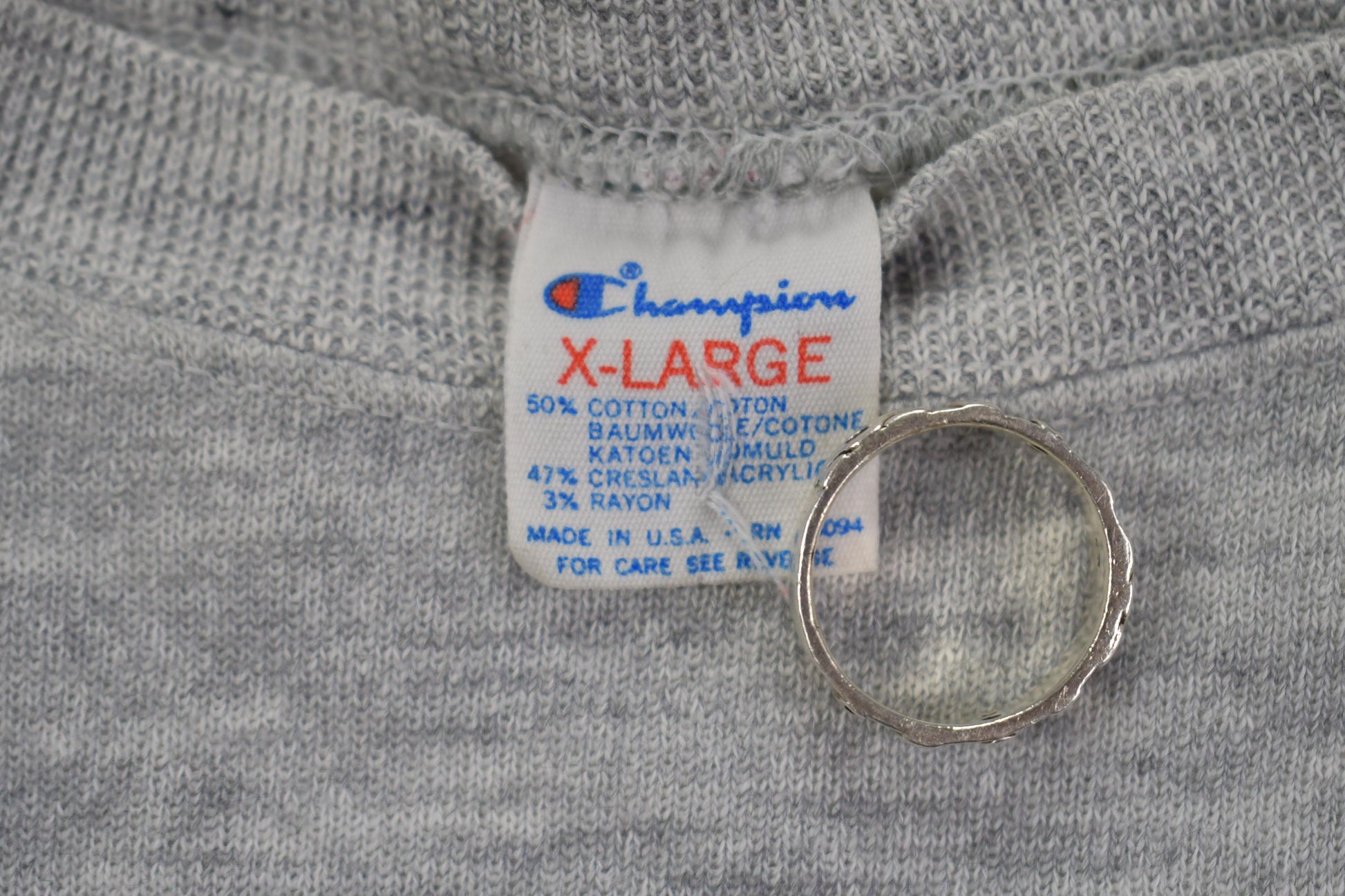 Vintage 1970s Champion Havard University Crewneck Made In USA - Small from propervintagecanada