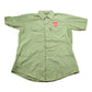 Vintage 1970s Coca Cola Embroidered Patch Button Up Shirt Men's XL from propervintagecanada