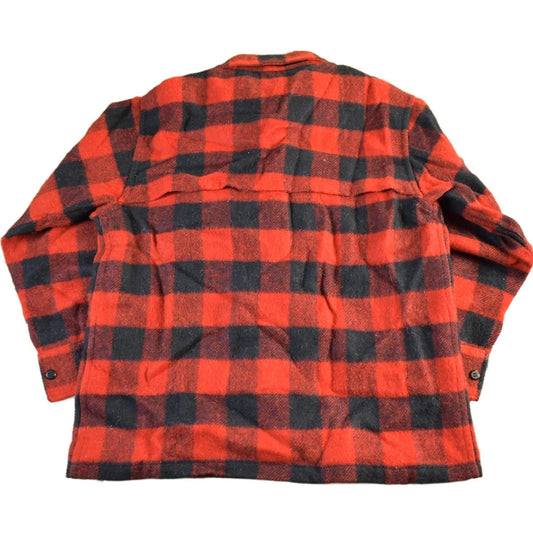 Vintage 1970s Cockatoo Wool Flannel Shirt Jacket Men's Medium from propervintagecanada