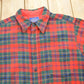 Vintage 1970s Country Traditionals Pendleton Plaid Button Up Board Shirt Men's Large from propervintagecanada