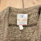Vintage 1970s Cowboy Suede Full Zip Knit Sweater Men's Small from propervintagecanada