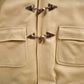 Vintage 1970s Craft Sportswear 100% Wool Toggle Button Up Fur Lined Jacket Made In Canada from propervintagecanada