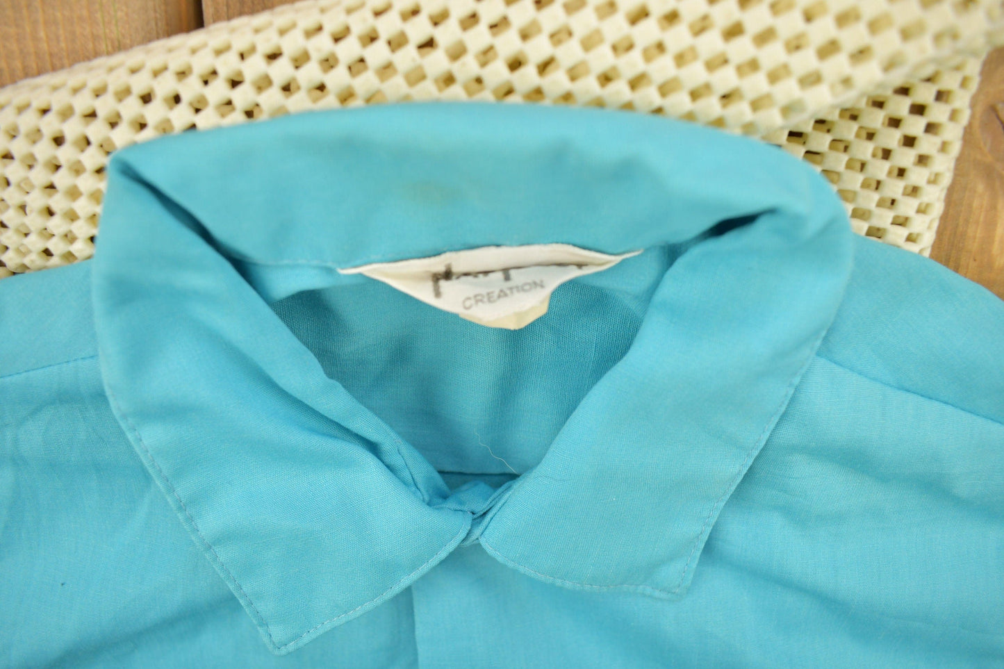 Vintage 1970s Crouse-Hinds Chain Stitched Bowling Shirt Men's Medium from propervintagecanada