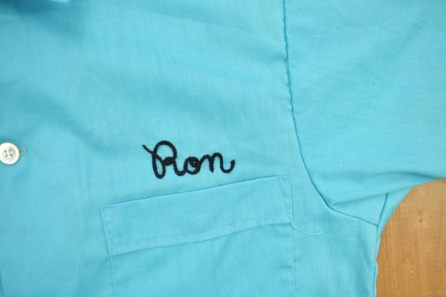 Vintage 1970s Crouse-Hinds Chain Stitched Bowling Shirt Men's Medium from propervintagecanada