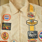 Vintage 1970s Custom Racing Patchwork Jacket from propervintagecanada