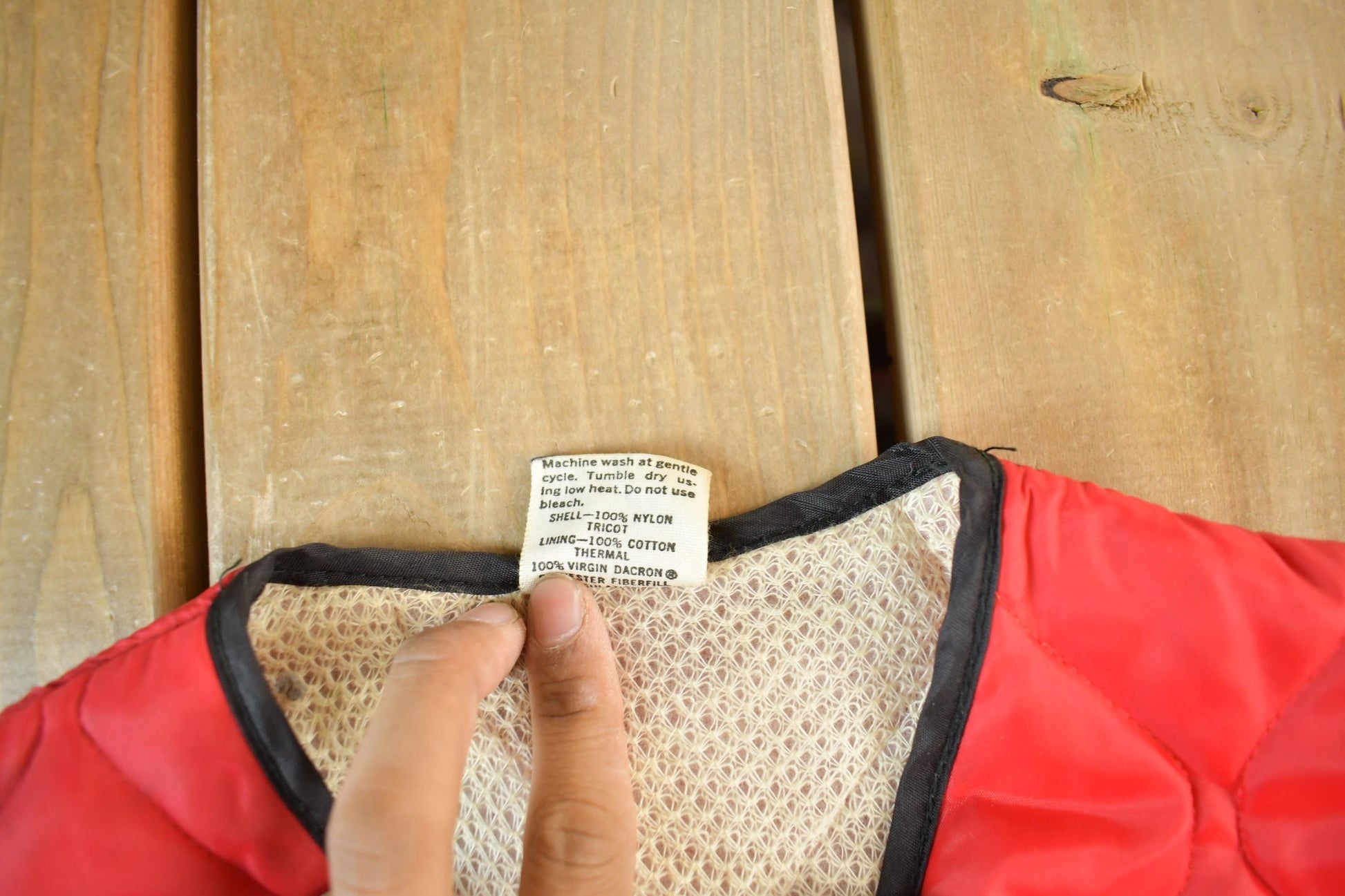 Vintage 1970s Dacron 88 Lined Quilted Hunting Vest Jacket Men's L from propervintagecanada