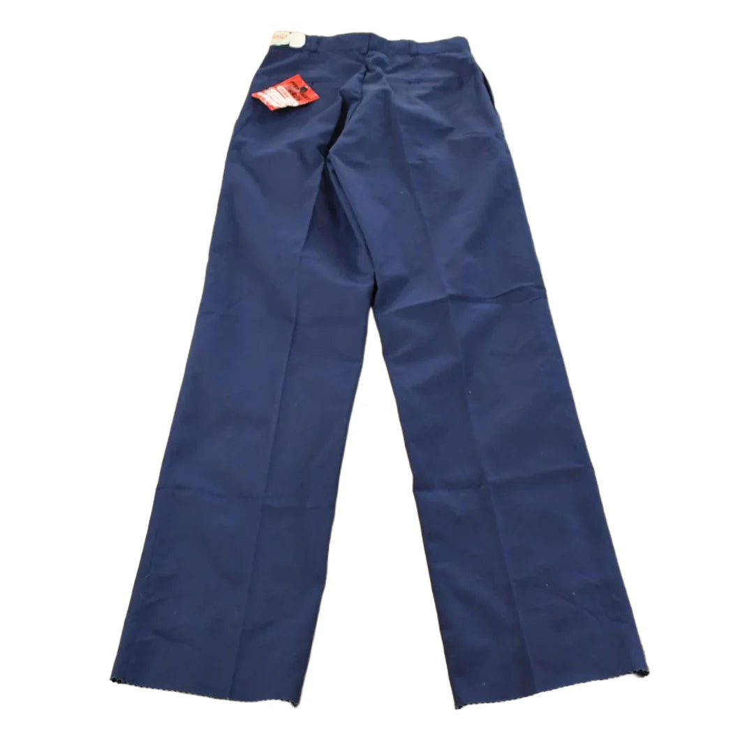 Vintage 1970s Deadstock Creighton Pleated Chino Trousers Men's Pants 27 x 34 from propervintagecanada