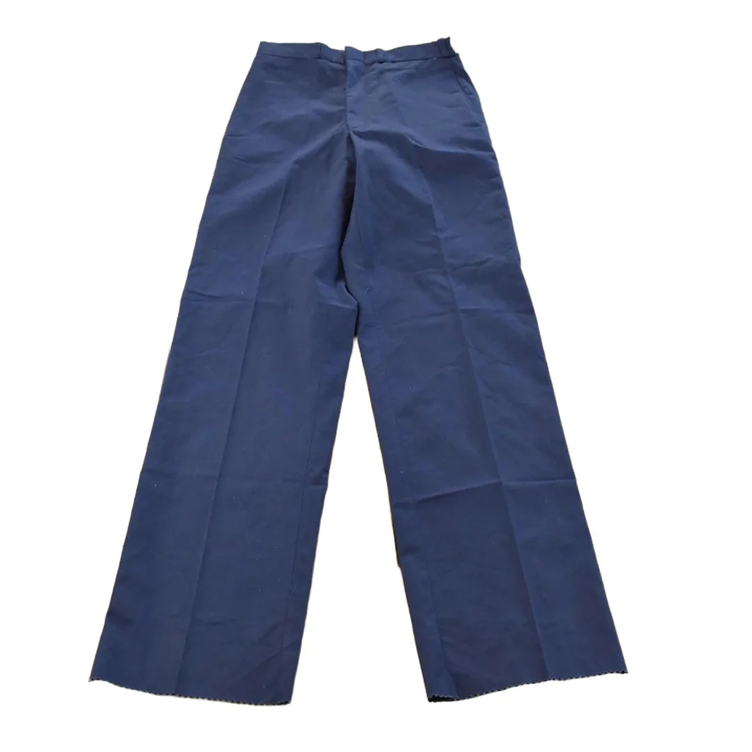 Vintage 1970s Deadstock Creighton Pleated Chino Trousers Men's Pants 27 x 34 from propervintagecanada