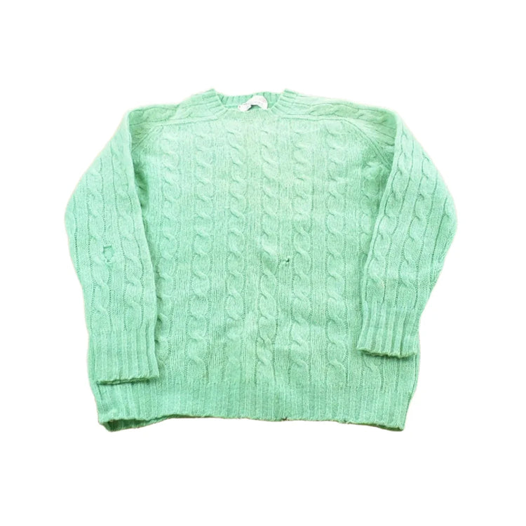 Vintage 1970s Deans Of Scotland Cable Knit Sweater Women's S from propervintagecanada