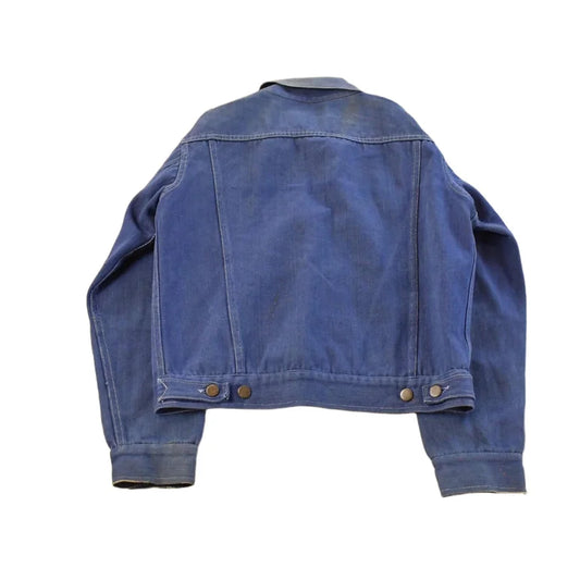 Vintage 1970s Denim Jean Trucker Jacket Men's S from propervintagecanada