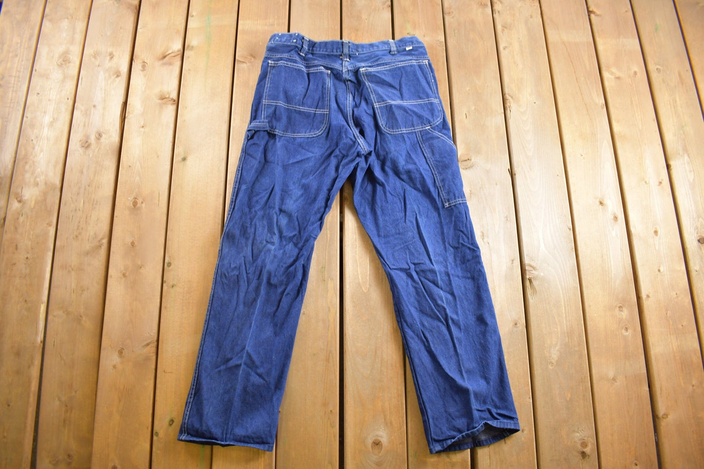 Vintage 1970s Dickies Carpenter Jeans Men's 34 x 30 from propervintagecanada