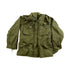 Vintage 1970s Distressed Military Field Coat Men&