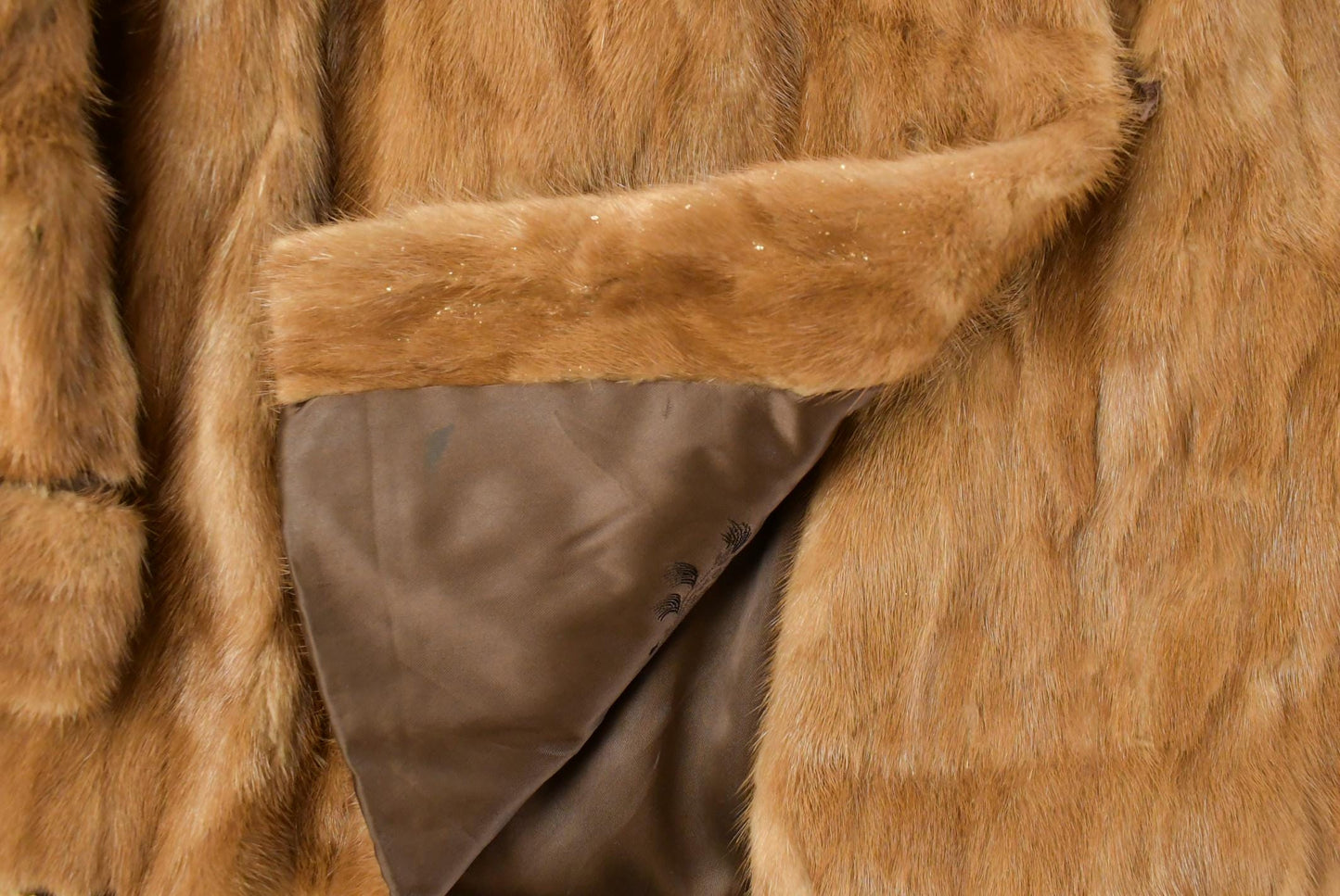 Vintage 1970s Donaldson's Brown Mink Fur Coat Women's L from propervintagecanada