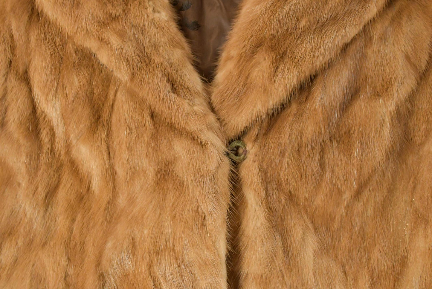 Vintage 1970s Donaldson's Brown Mink Fur Coat Women's L from propervintagecanada