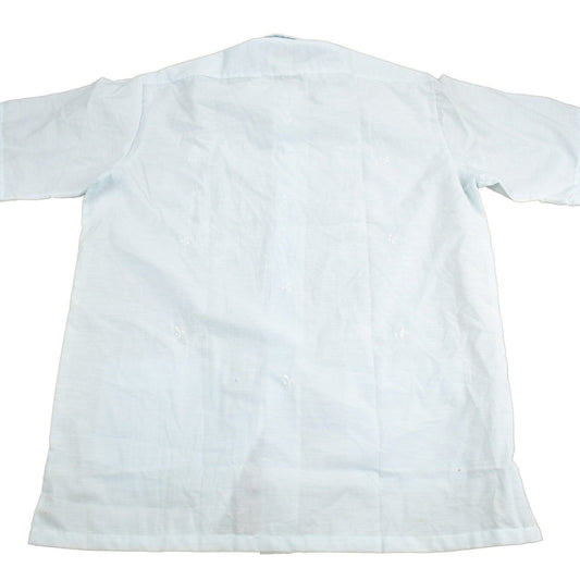 Vintage 1970s Double Red Horse Embroidered Button Up Shirt Men's Large from propervintagecanada