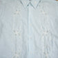Vintage 1970s Double Red Horse Embroidered Button Up Shirt Men's Large from propervintagecanada