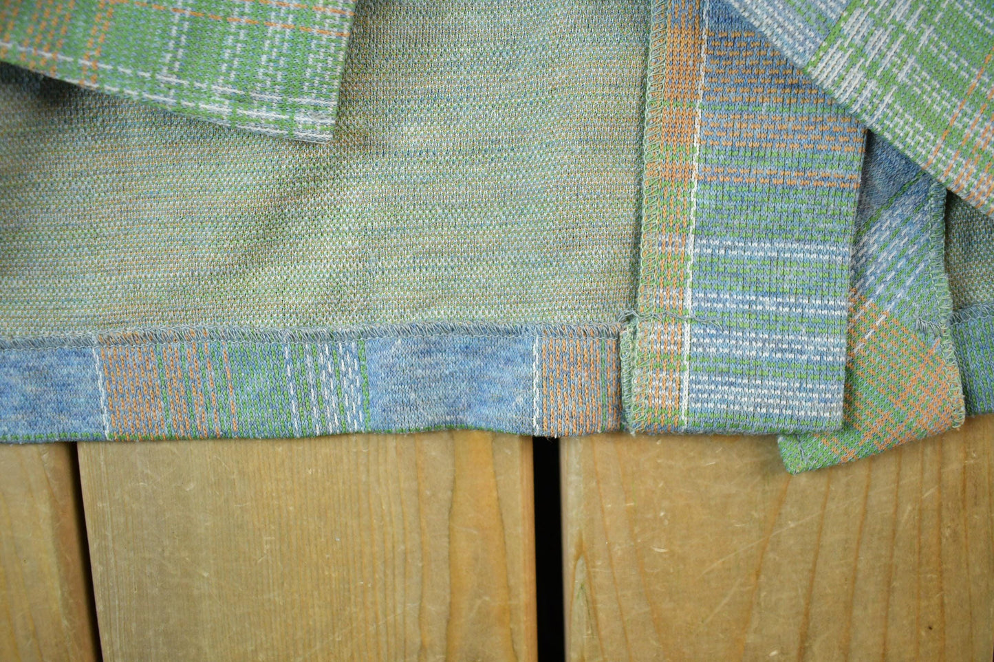 Vintage 1970s Douglas Mare Plaid Flannel Button Up Shirt Men's Large from propervintagecanada