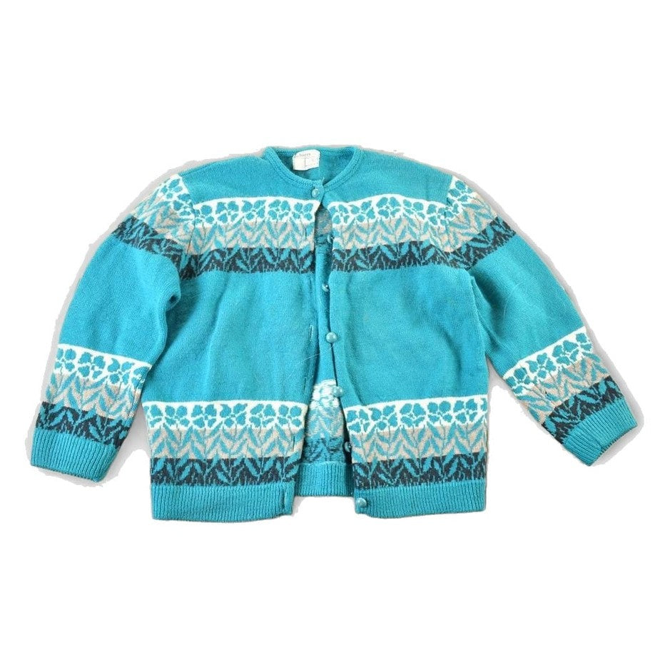 Vintage 1970s Du Barry Wool Knit Sweater Womens M from propervintagecanada