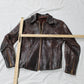 Vintage 1970s East West Musical Instruments Leather Motorcycle Jacket from propervintagecanada
