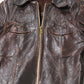 Vintage 1970s East West Musical Instruments Leather Motorcycle Jacket from propervintagecanada