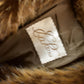Vintage 1970s Eaton Full Length Brown Raccoon Fur Coat Adult L Men's Large from propervintagecanada