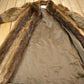 Vintage 1970s Eaton Full Length Brown Raccoon Fur Coat Adult L Men's Large from propervintagecanada