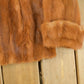 Vintage 1970s Eaton's Brown Mink Fur Coat Women's L from propervintagecanada
