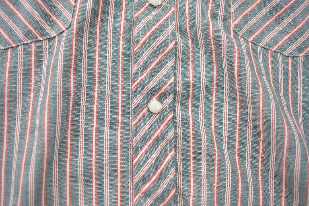 Vintage 1970s Ely Plains Embroidered Western Cowboy Style Button Up Shirt Men's XL from propervintagecanada