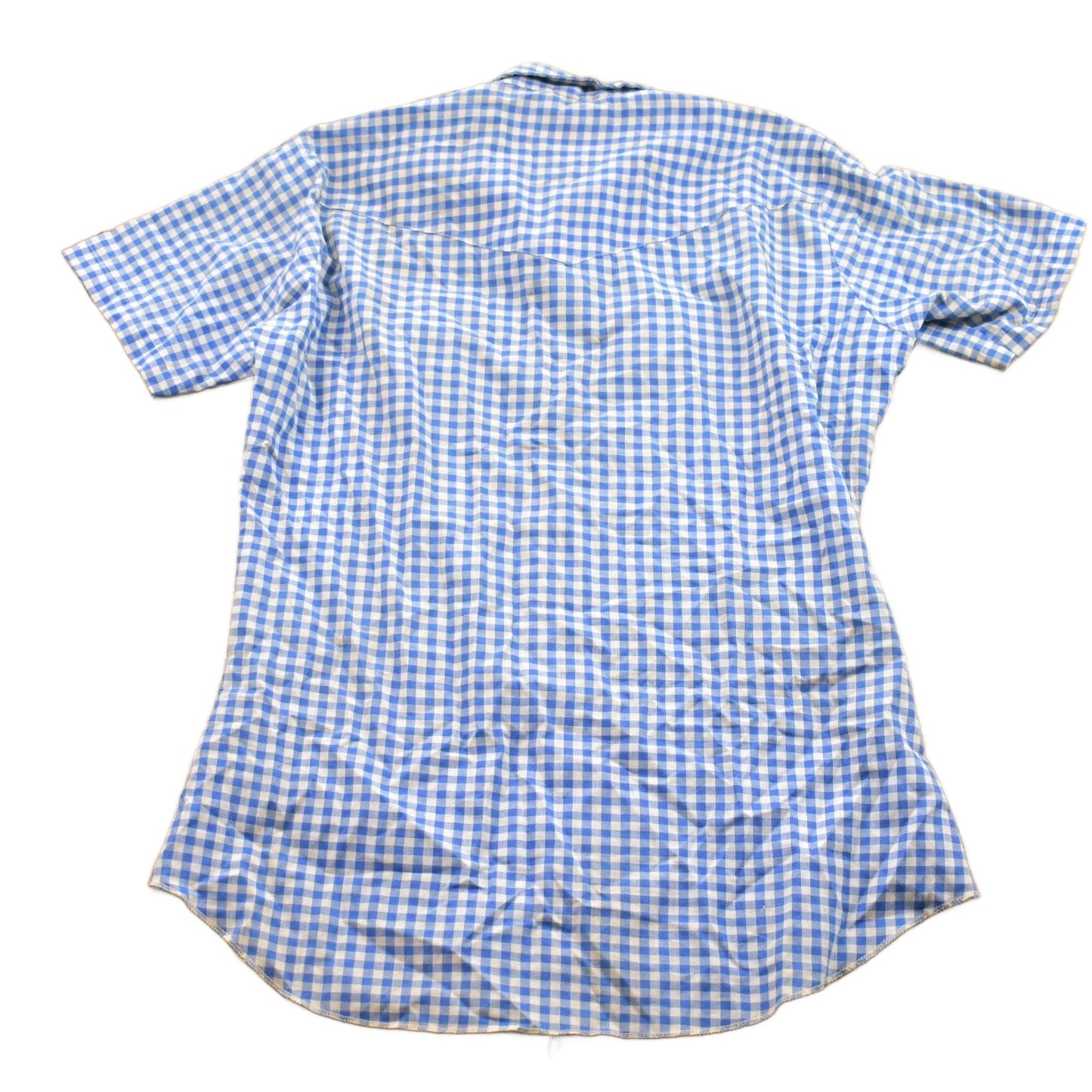 Vintage 1970s Ely Plains Plaid Button Up Western Shirt Men's Medium from propervintagecanada