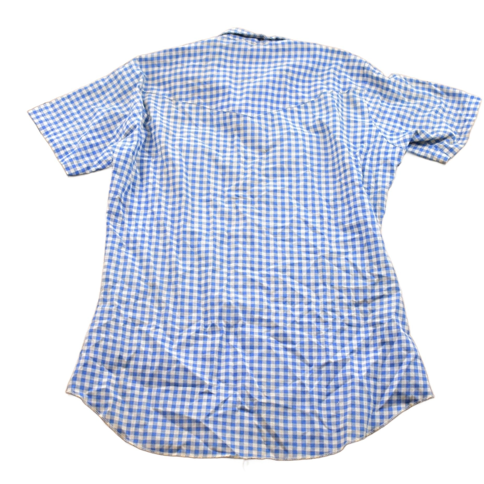 Vintage 1970s Ely Plains Plaid Button Up Western Shirt Men's Medium from propervintagecanada