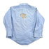 Vintage 1970s Embroidered Fish Button Up Shirt Men&