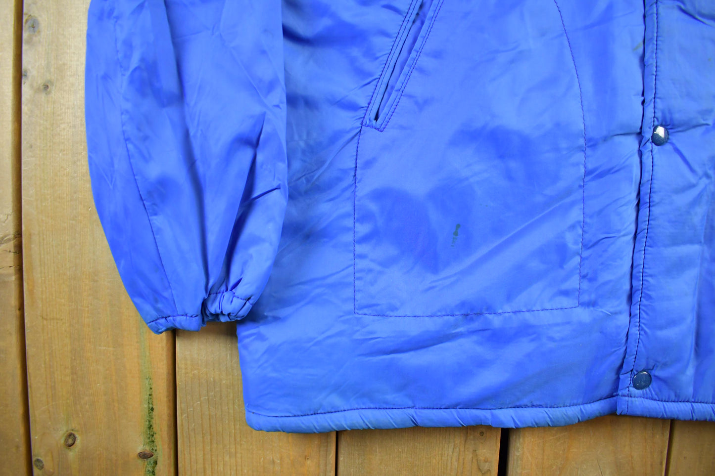Vintage 1970s Empire Sporting Goods Sherpa Lined Jacket Men's Large from propervintagecanada