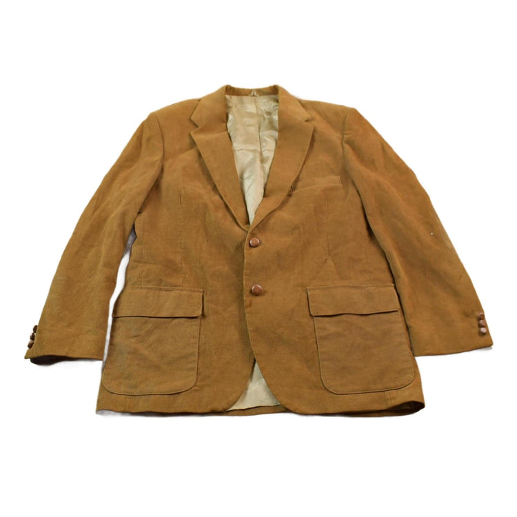 Vintage 1970s Farah Corduroy Blazer Jacket Men's Medium from propervintagecanada