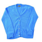 Vintage 1970s Fargo Knit Perfect Mild Distress Cardigan Sweater Men's S from propervintagecanada
