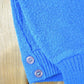Vintage 1970s Fargo Knit Perfect Mild Distress Cardigan Sweater Men's S from propervintagecanada
