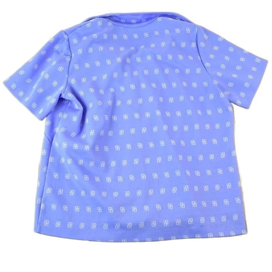 Vintage 1970s First Lady Fancy Button Up Shirt Men's Large