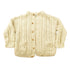 Vintage 1970s Flaherty Imports 3D Cable Knit Button Up Sweater from propervintagecanada