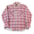 Vintage 1970s Fruit Of The Loom Flannel Button Up Shirt Men&
