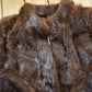Vintage 1970s Full Length Brown Mink Fur Coat from propervintagecanada