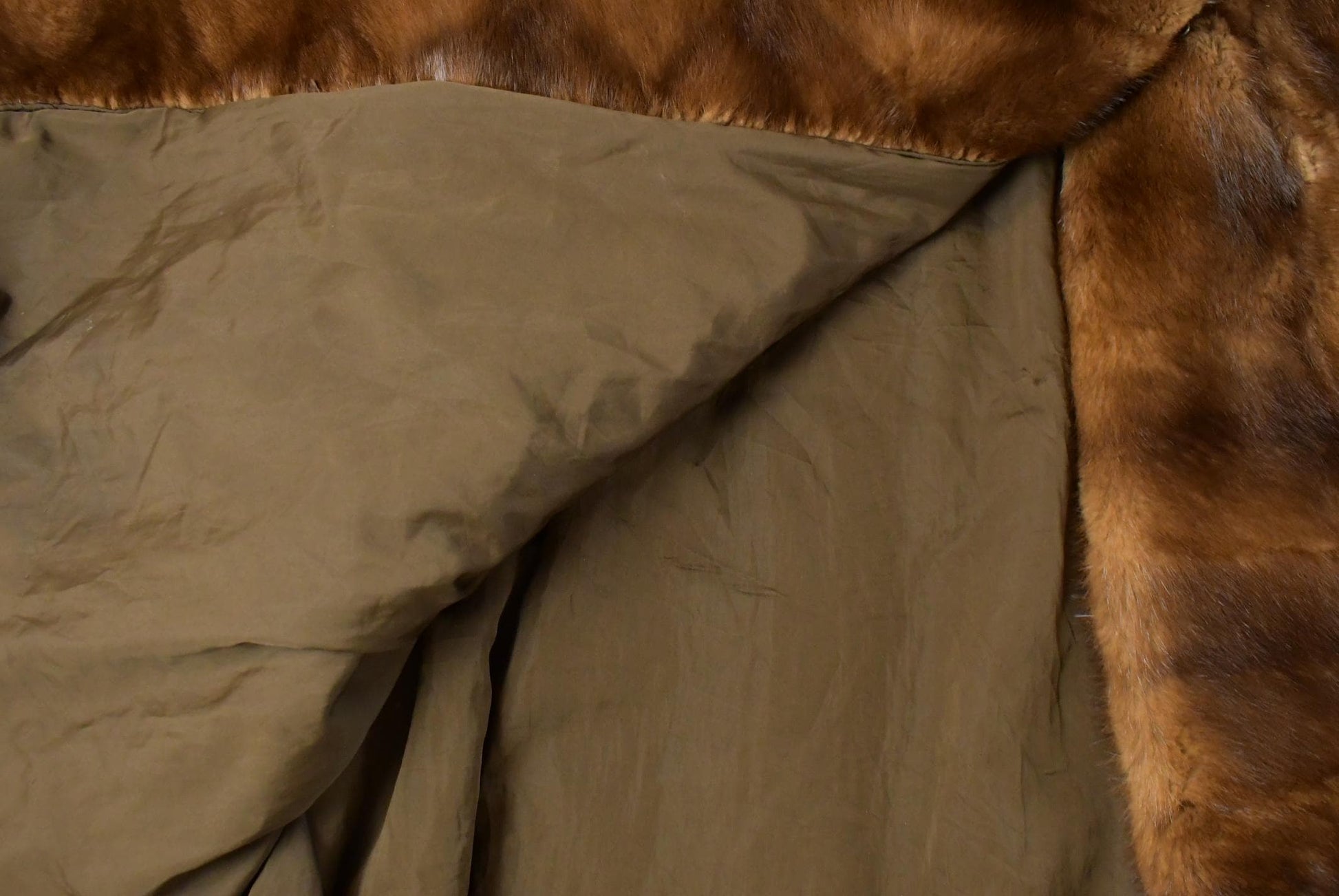 Vintage 1970s Full Length Mink Fur Coat Adult XL from propervintagecanada