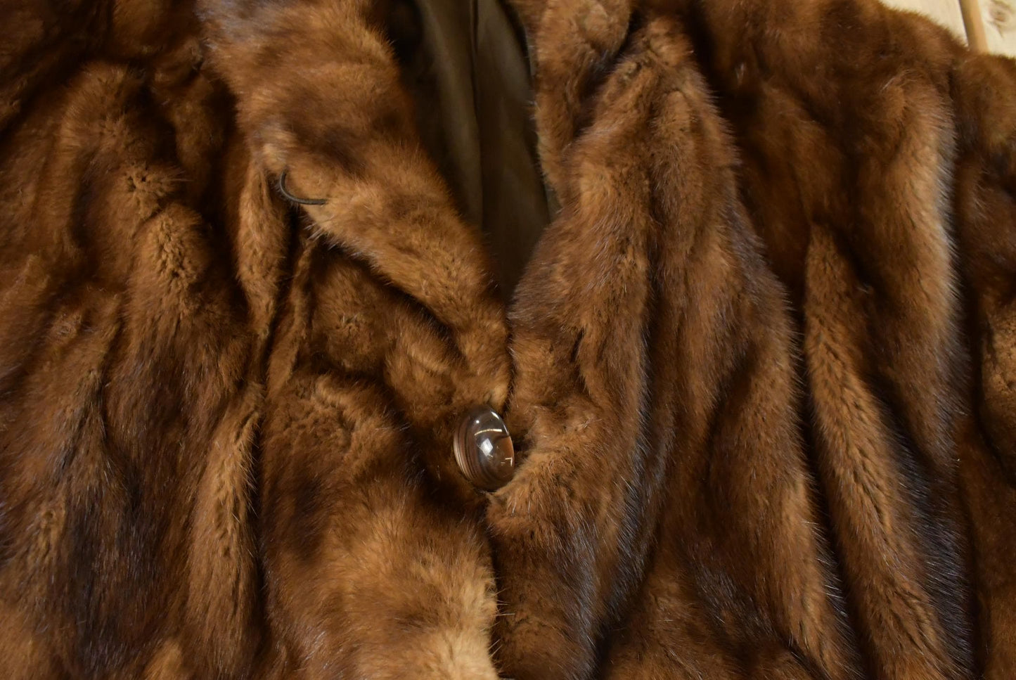 Vintage 1970s Full Length Mink Fur Coat Adult XL from propervintagecanada