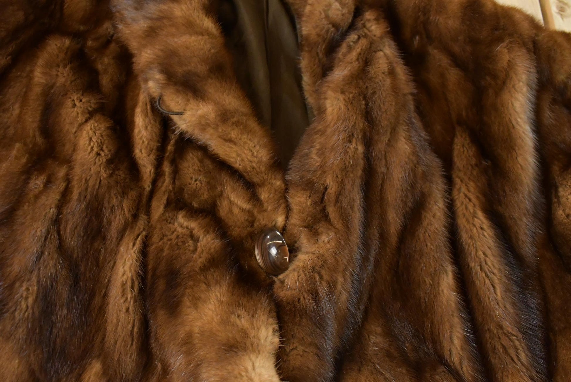 Vintage 1970s Full Length Mink Fur Coat Adult XL from propervintagecanada