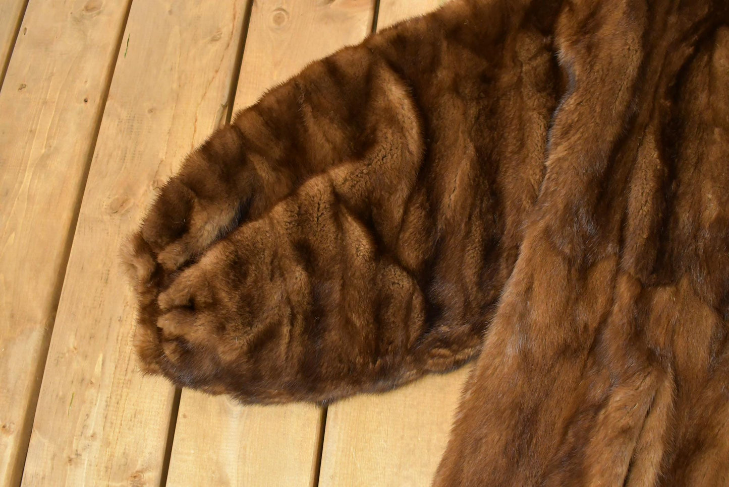 Vintage 1970s Full Length Mink Fur Coat Adult XL from propervintagecanada